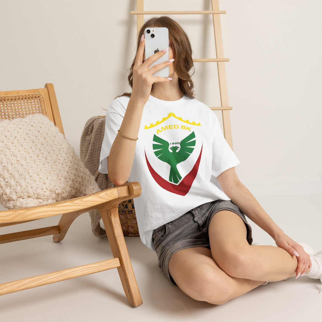 Amed SK 1990 Wappen Fußball fan - Unisex T-Shirt