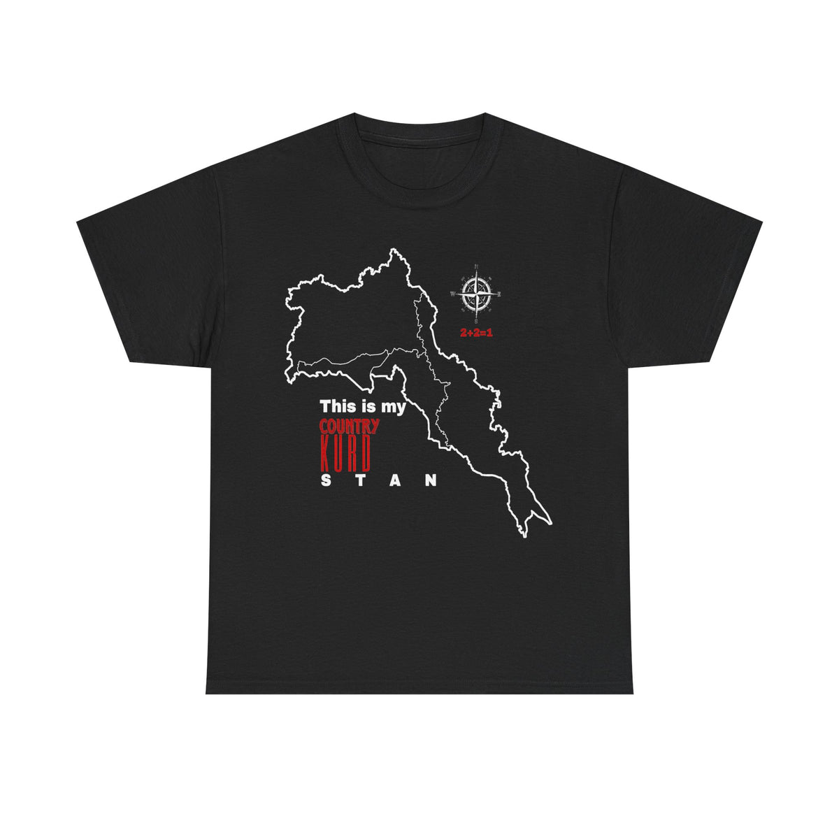 Kurdistán Contury Kurd Street Urban Azadi - Camiseta unisex