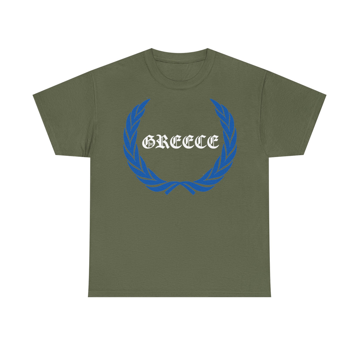 Grecia Grecia Bandera Escudo Patria Fútbol Deporte Aficionado Idea de regalo - Camiseta unisex