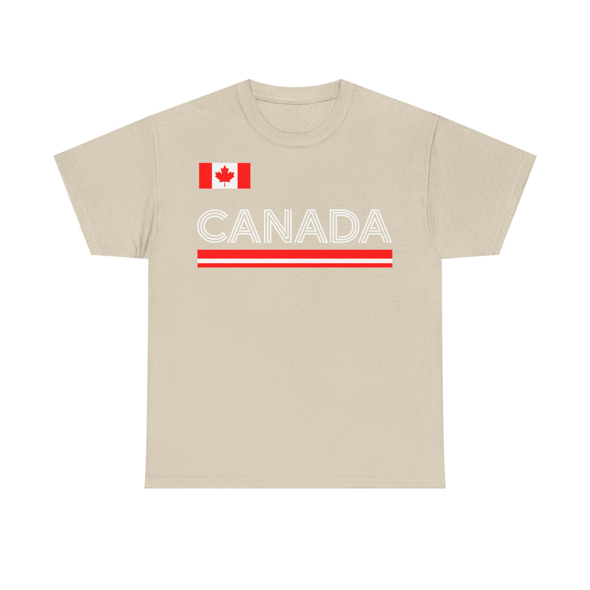 Canada Kanada Wappen Flagge Fan Sport Fußball Geschenkidee - Unisey T-Shirt