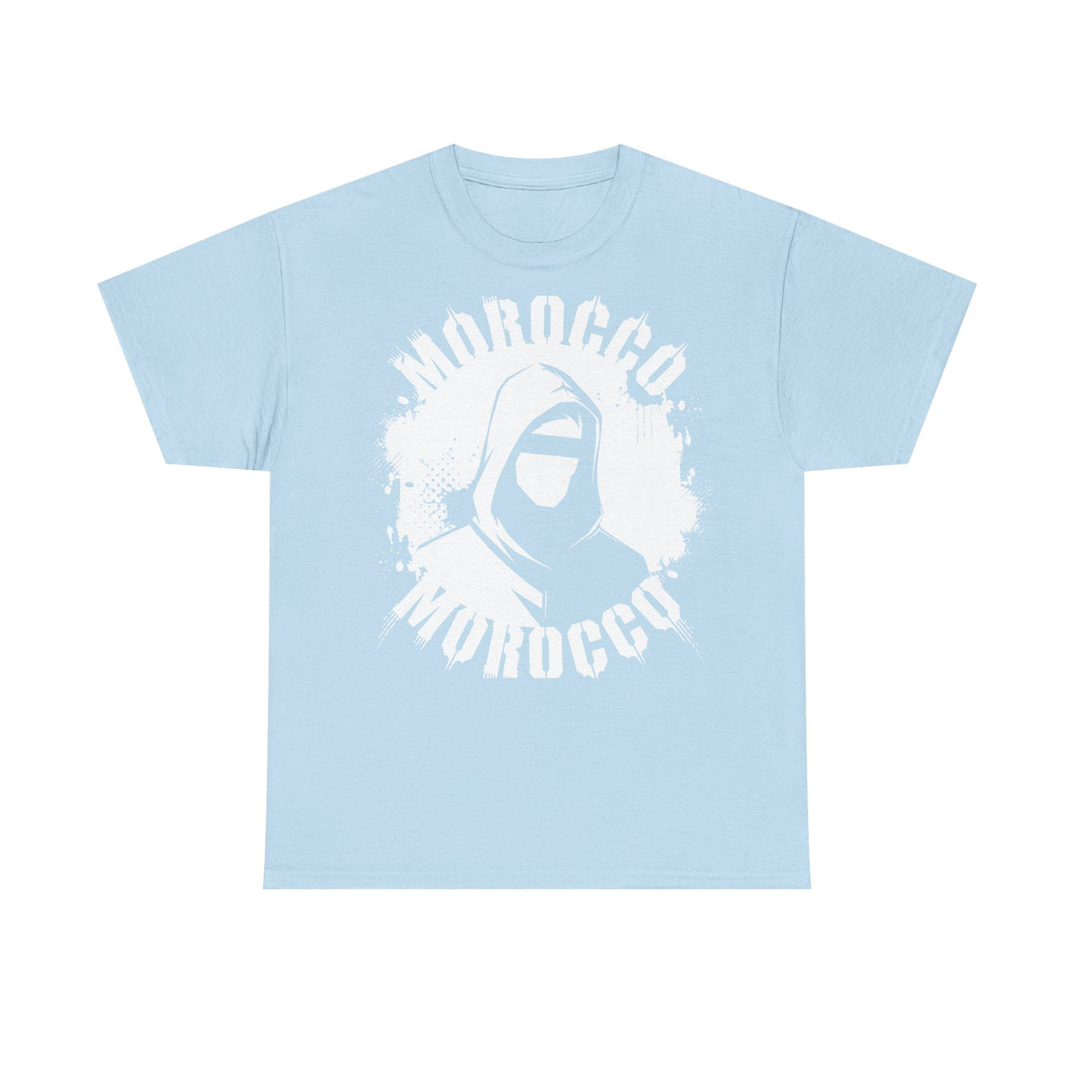 Escudo de hooligan de Marruecos Bandera de Marruecos Fútbol Aficionado Deporte Idea de regalo - Camiseta unisex