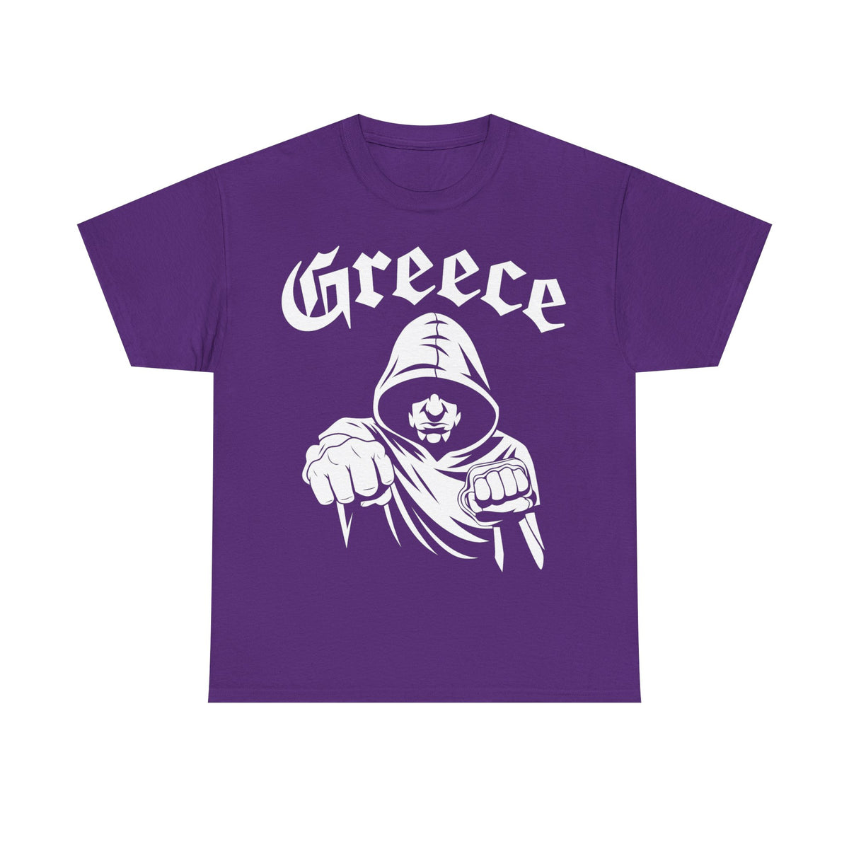 Grecia Grecia hooligan bandera escudo patria fútbol deporte aficionado idea de regalo - camiseta unisex