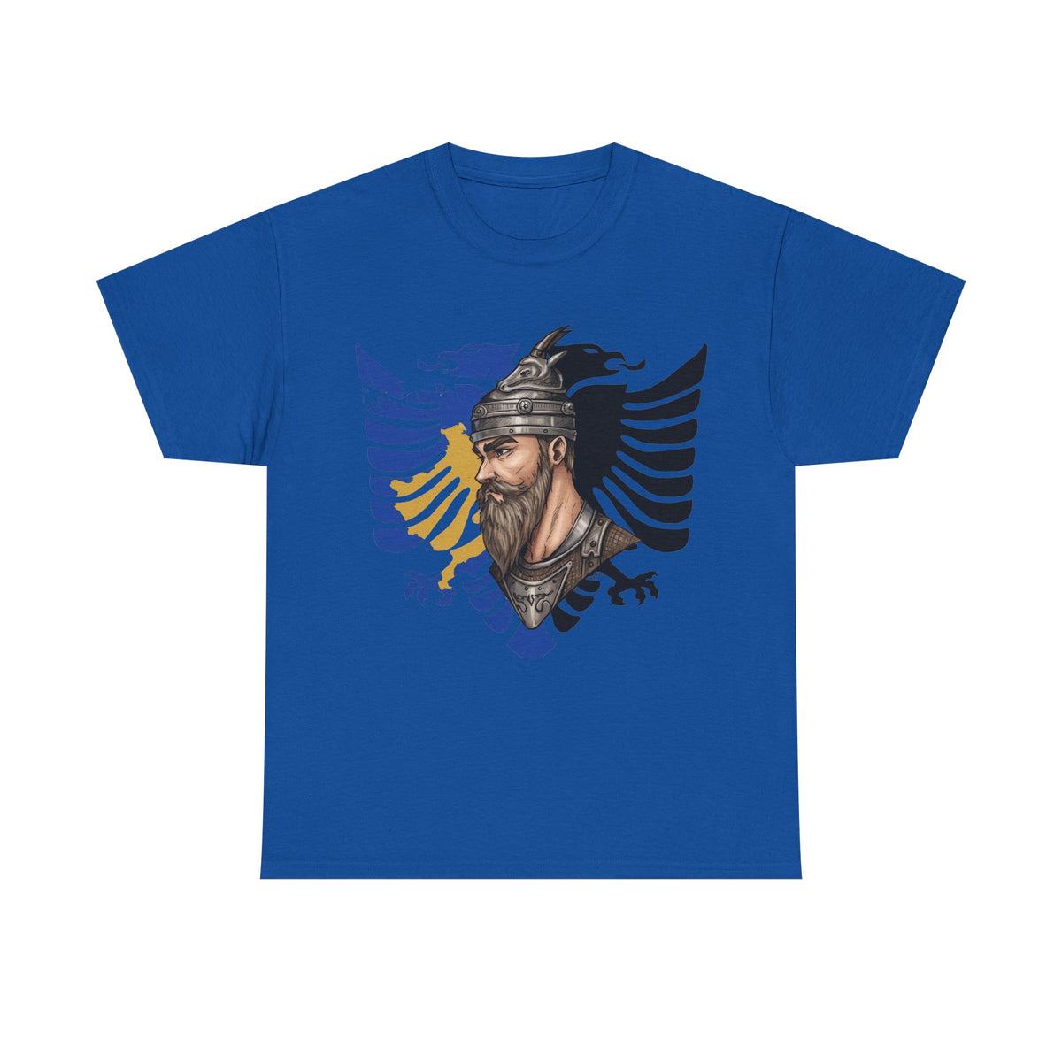 Legend of Skanderbeg Albania Kosovo Flagge - Unisex T-Shirt