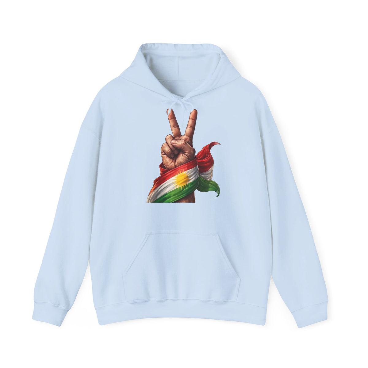 Kurdistan Peace Flagge Geschenkidee - Unisex Hoodie