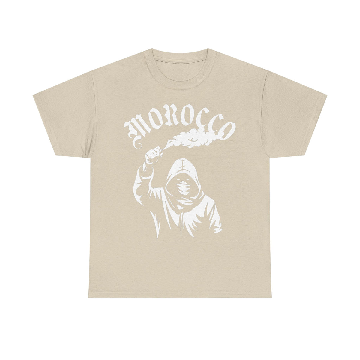 Escudo de hooligan de Marruecos Bandera de Marruecos Fútbol Aficionado Deporte Idea de regalo - Camiseta unisex