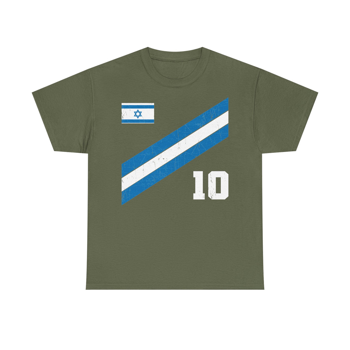 Israel Wappen Flagge Fan Geschenkidee Fashion - Unisex T-Shirt