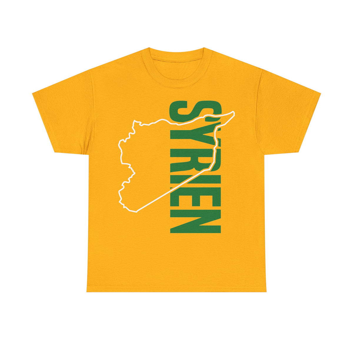 Syria Syrien Wappen Flagge Heimat Sport Fan Geschenkidee - Unisex T-Shirt