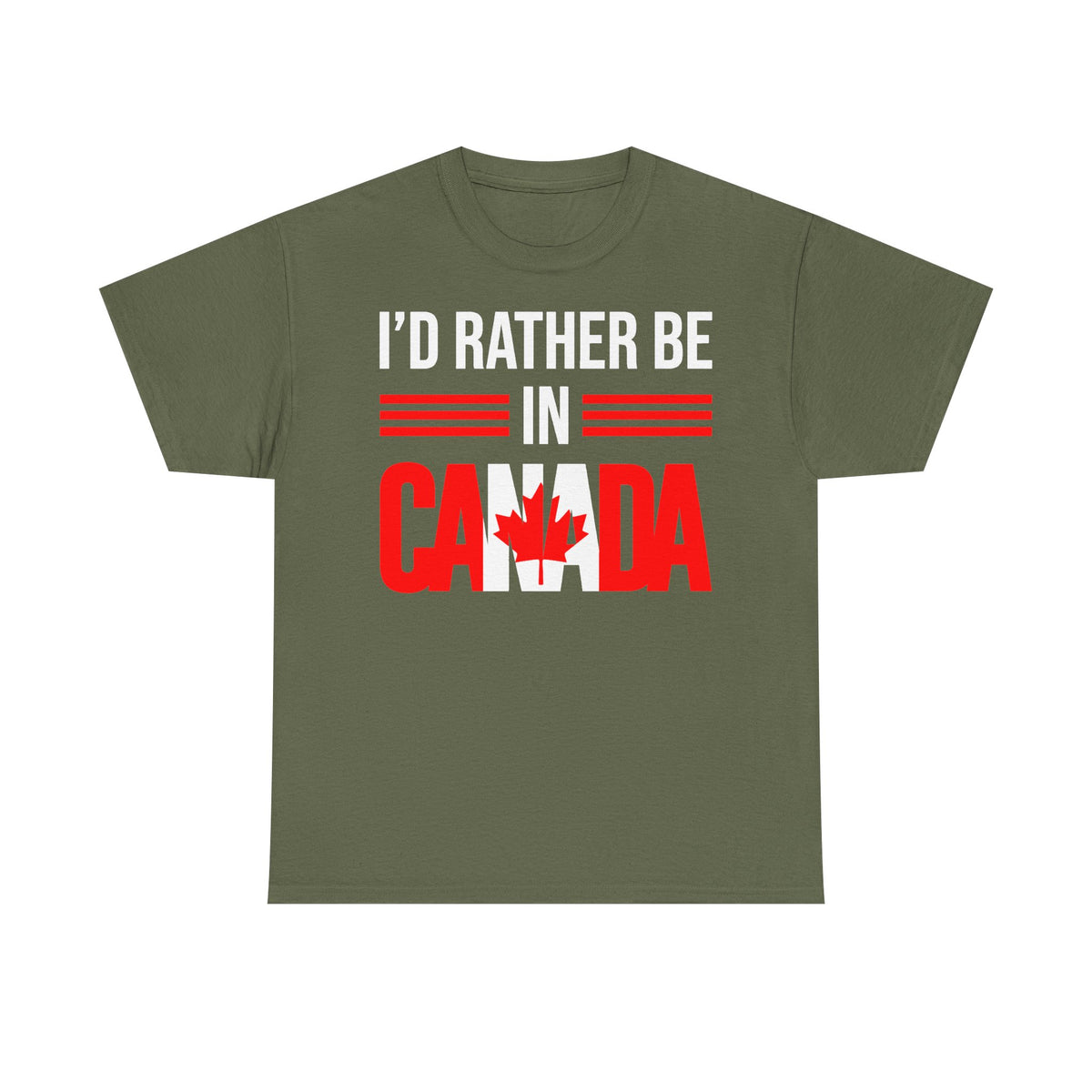 Canada Kanada Wappen Flagge Fan Sport Fußball Geschenkidee - Unisey T-Shirt