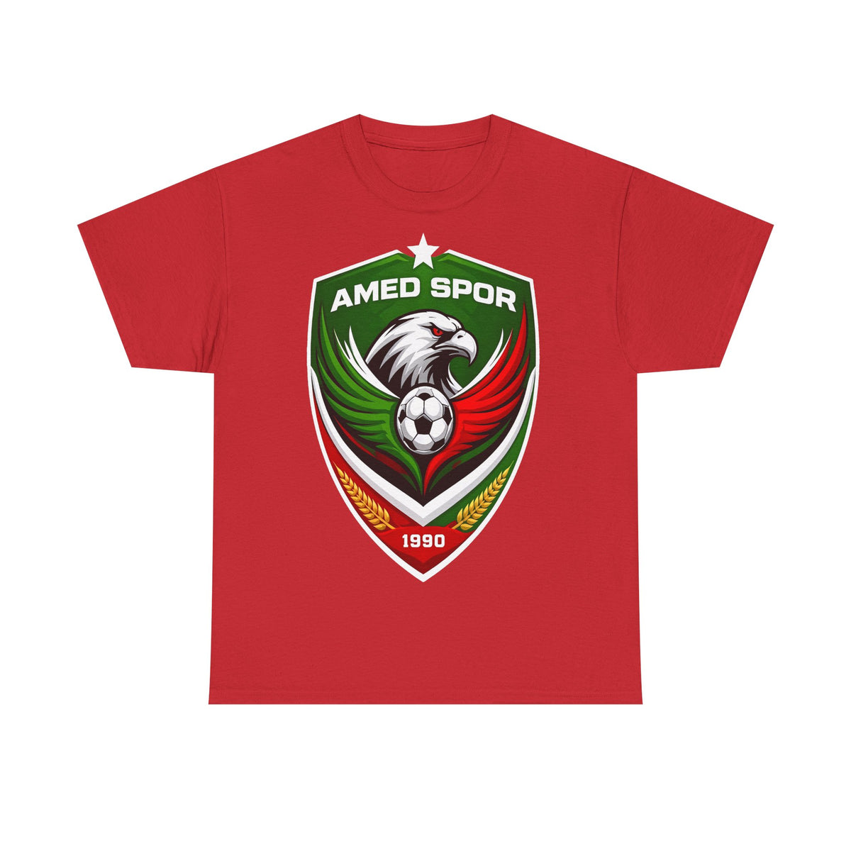 Amedspor SK 1990 escudo elegante fan deporte fútbol - Camiseta unisex