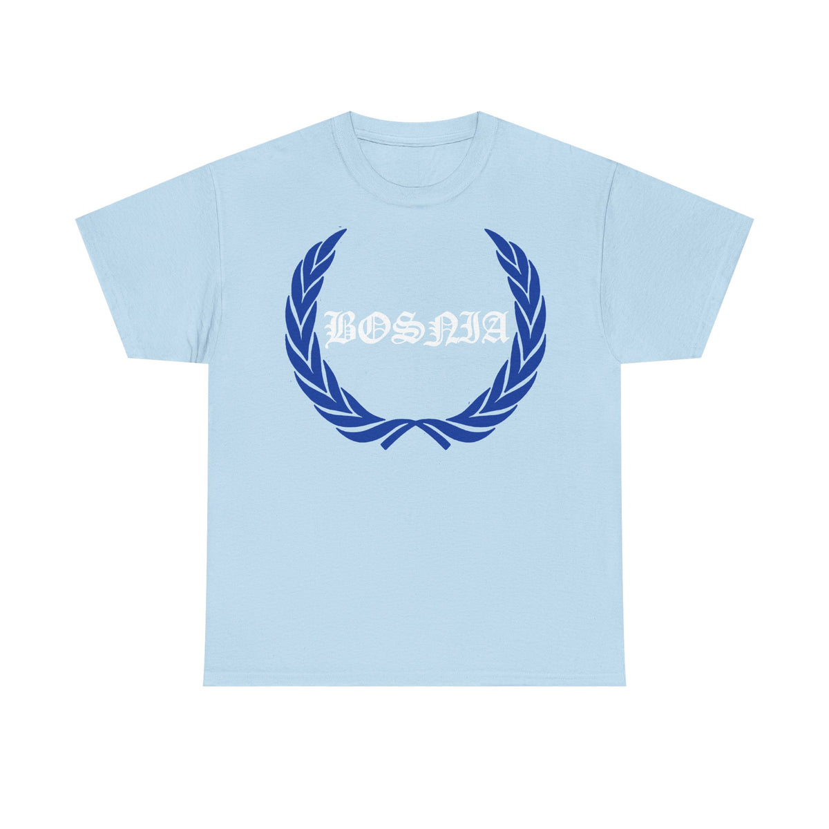 Bosnia escudo bandera orgullo patria aficionado al fútbol idea de regalo - Camiseta unisex