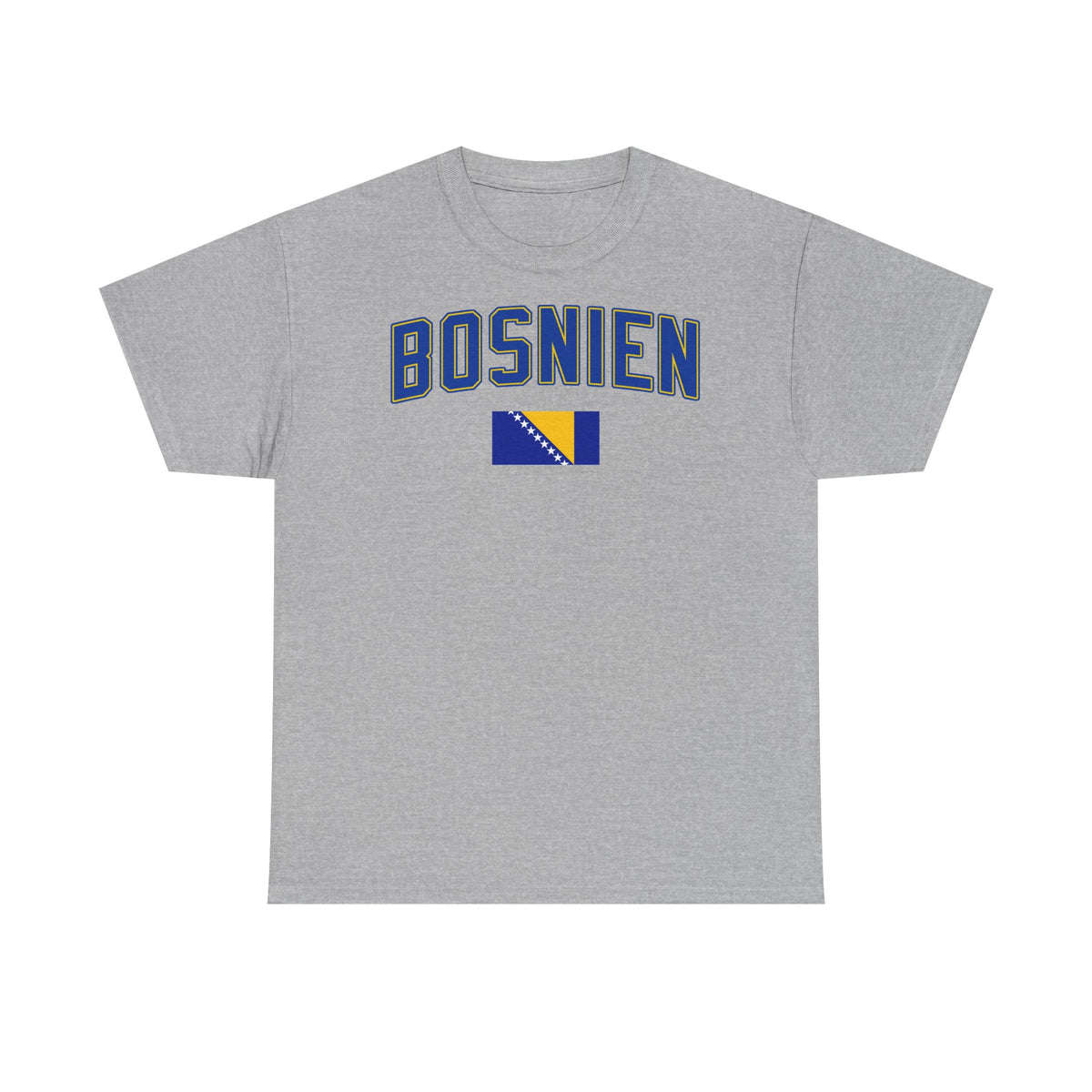 Bosnia Wappen Flagge Stolz Heimat Fußball fan Geschenkidee - Unisex T-Shirt