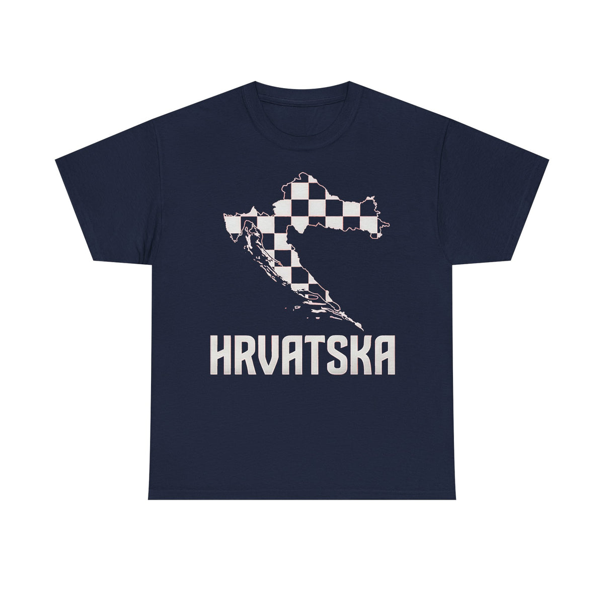 Hrvatska Croacia Bandera Escudo Fútbol Deporte Aficionado - Camiseta unisex