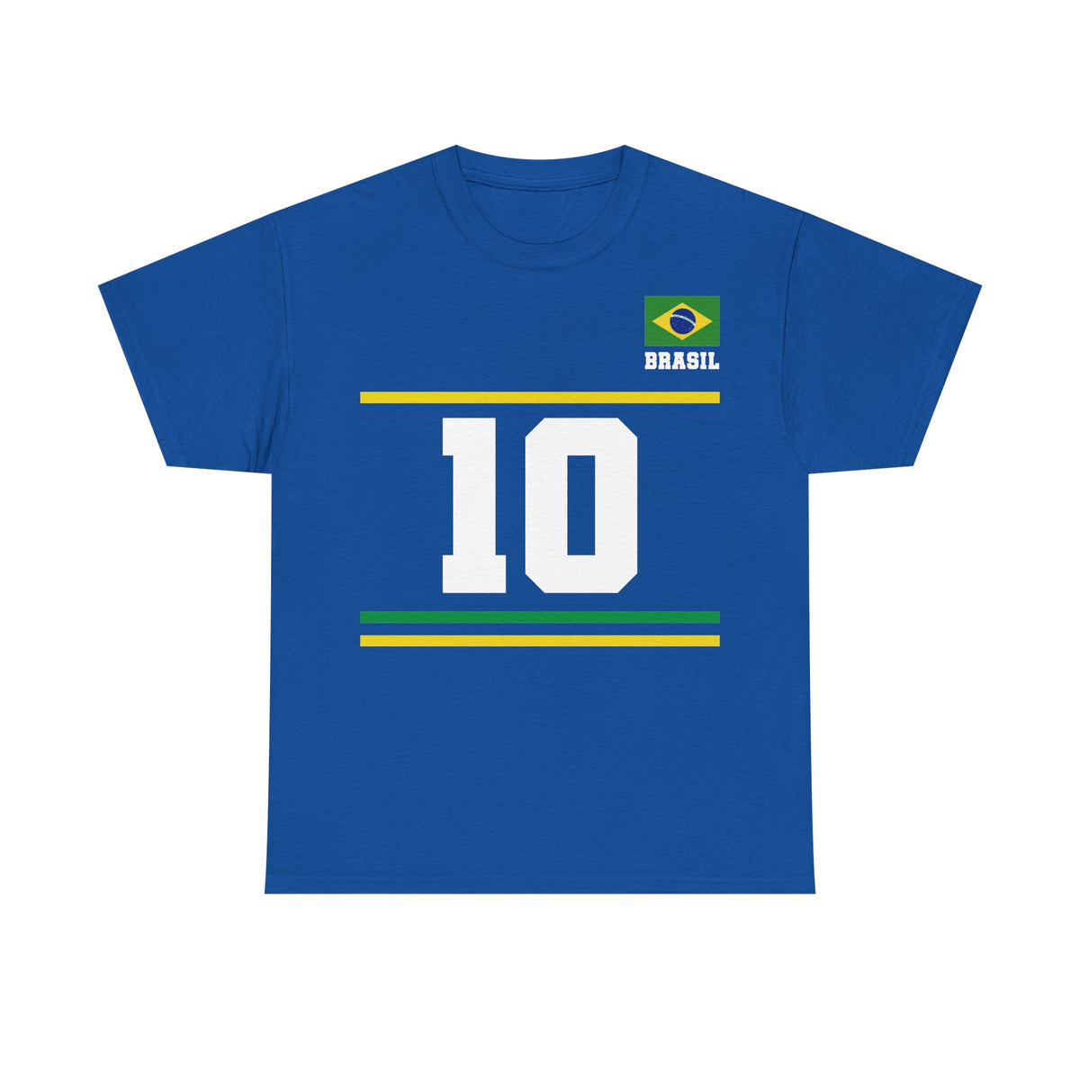 Brazil Brasilien Wappen Flagge Sport Fan Fußball Geschenkidee - Unisex T-Shirt