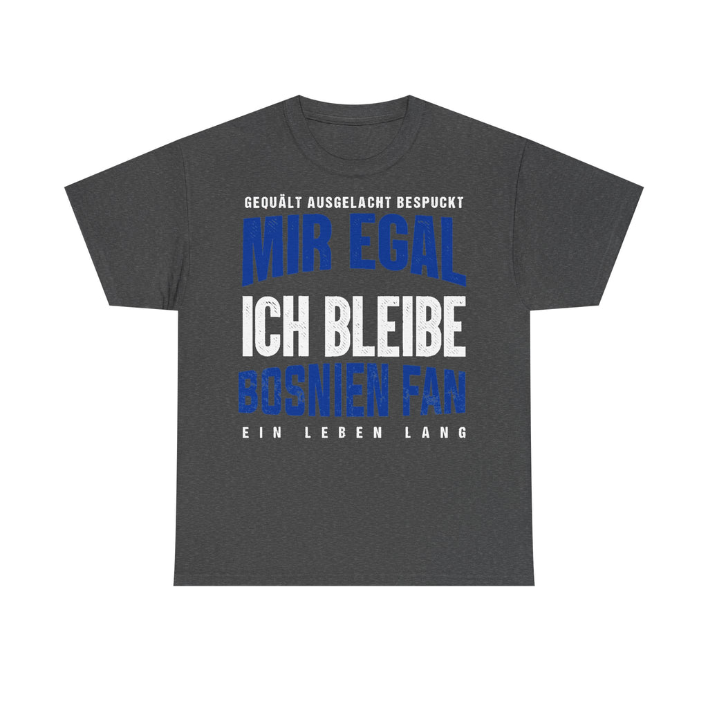 Bosnia Wappen Flagge Stolz Heimat Fußball fan Geschenkidee - Unisex T-Shirt