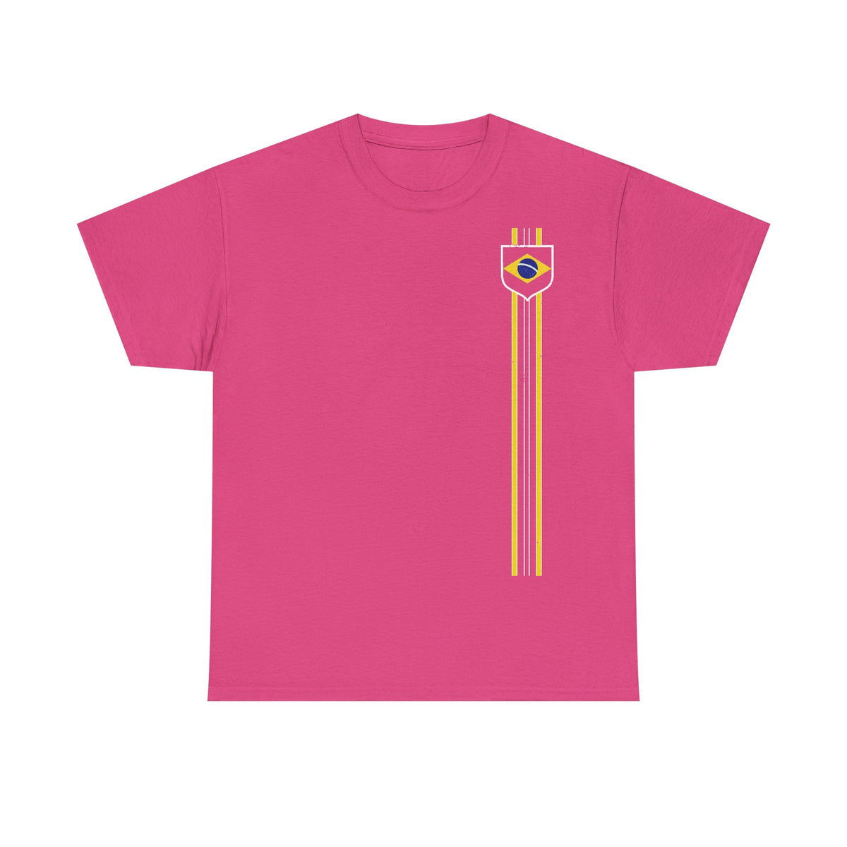 Brazil Brasilien Wappen Flagge Sport Fan Fußball Geschenkidee - Unisex T-Shirt