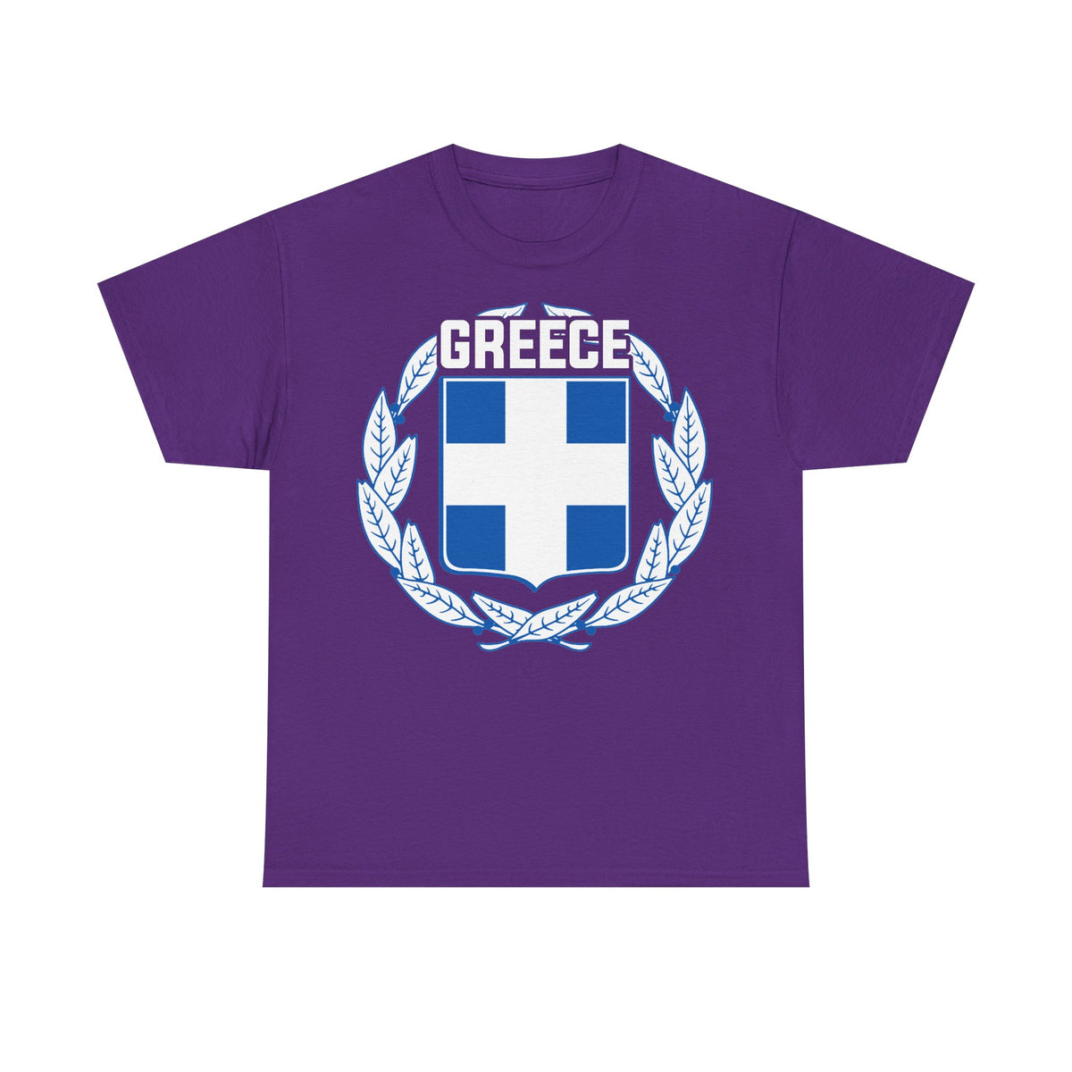 Grecia Grecia Bandera Escudo Patria Fútbol Deporte Aficionado Idea de regalo - Camiseta unisex