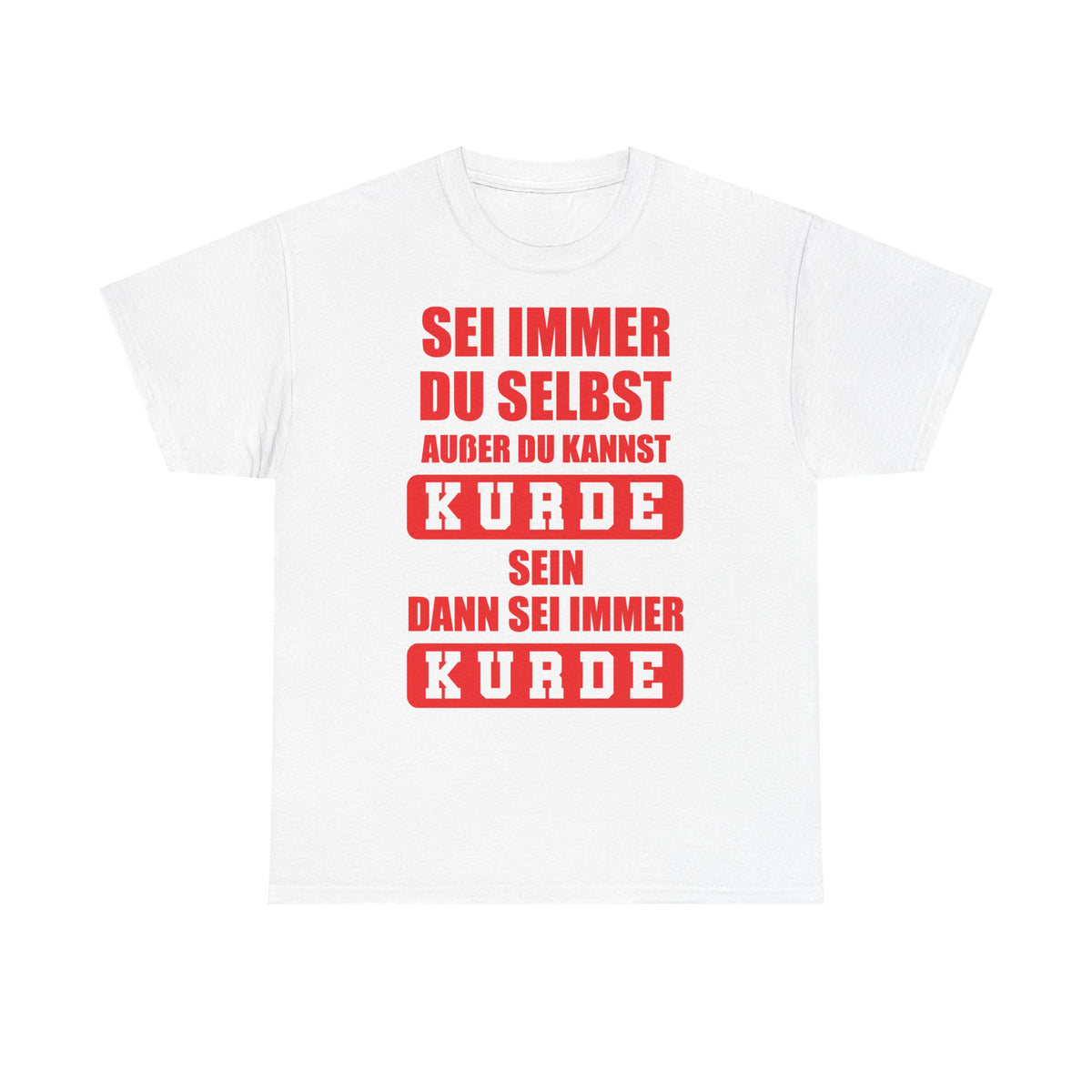 Kurdistán Azadi Escudo Bandera Patria Newroz Regalo - Camiseta unisex