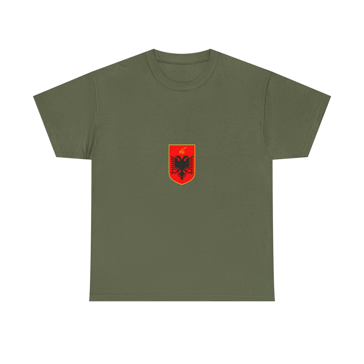 Camiseta unisex de Albania, escudo albanés, bandera, águila, fútbol, aficionado, deporte