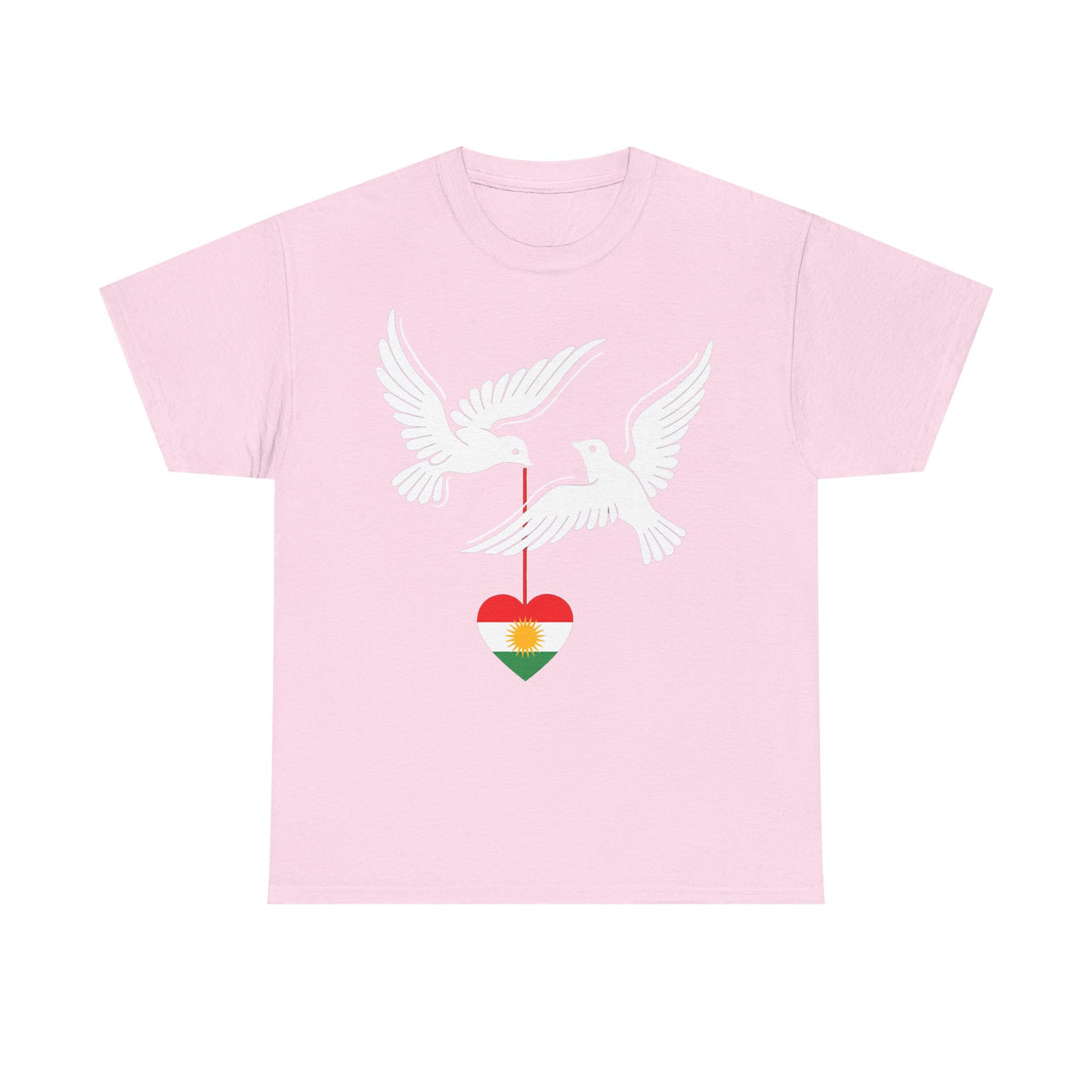Kurdistán Azadi Escudo Bandera Patria Newroz Regalo - Camiseta unisex