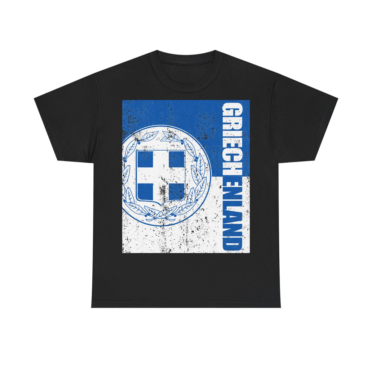 Grecia Grecia Bandera Escudo Patria Fútbol Deporte Aficionado Idea de regalo - Camiseta unisex