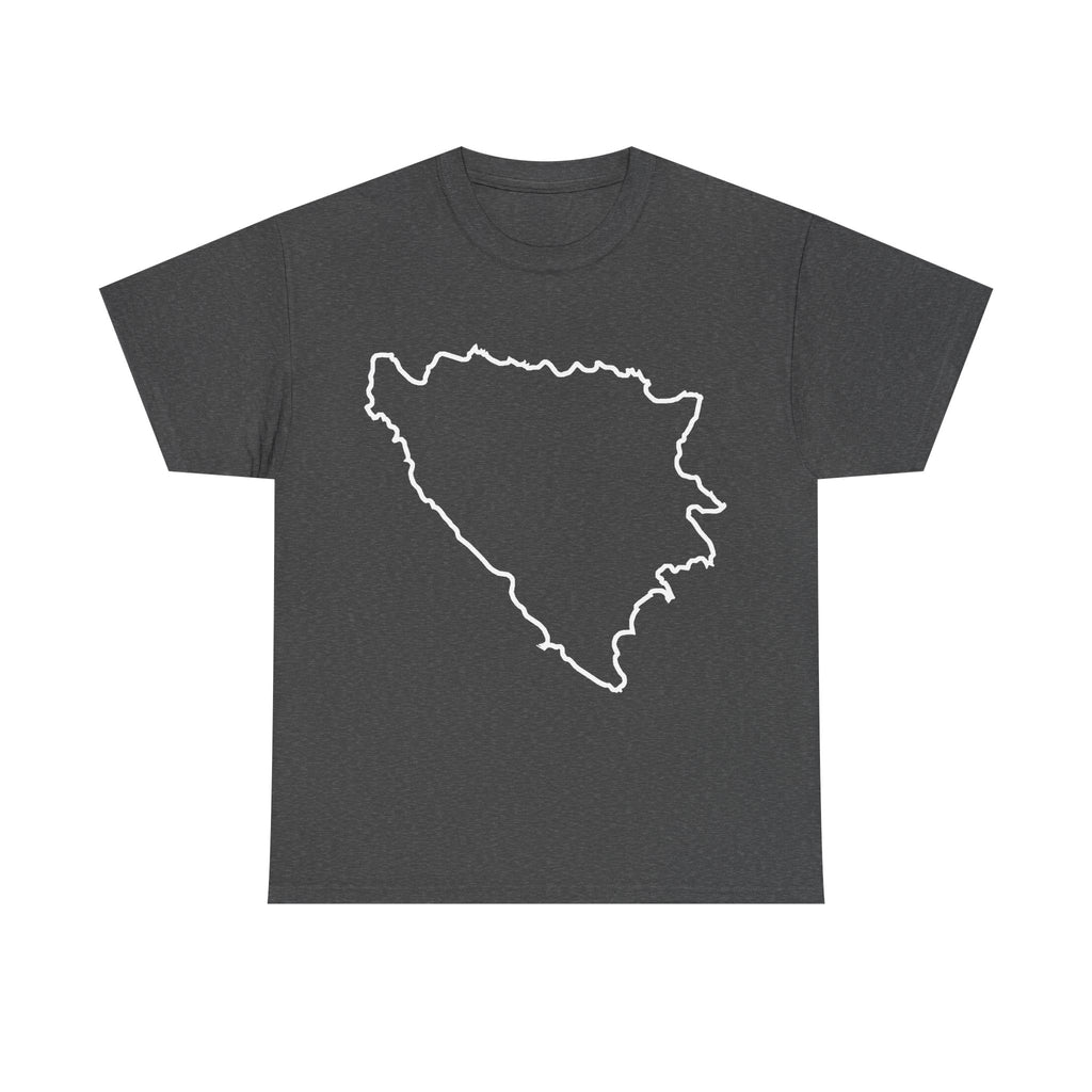 Bosnia Wappen Flagge Stolz Heimat Fußball fan Geschenkidee - Unisex T-Shirt