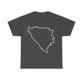 Bosnia Wappen Flagge Stolz Heimat Fußball fan Geschenkidee - Unisex T-Shirt