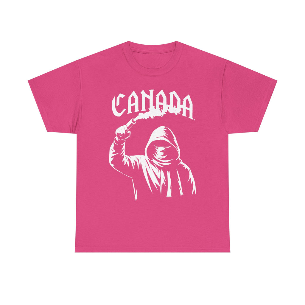Canada Kanada Hooligan Wappen Flagge Fan Sport Fußball Geschenkidee - Unisey T-Shirt