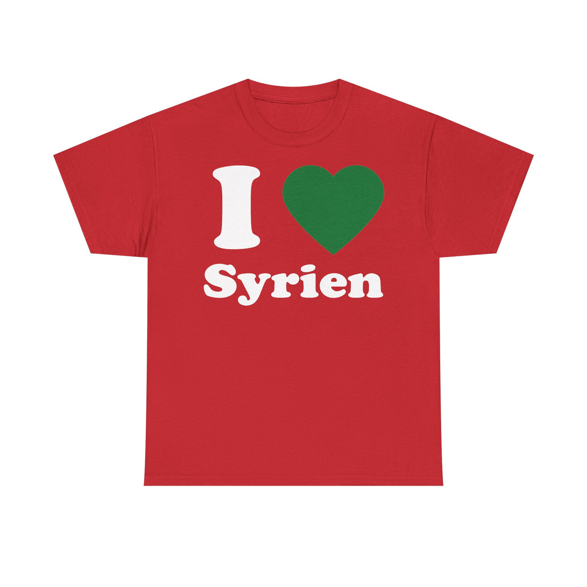 Syria Syrien Wappen Flagge Heimat Sport Fan Geschenkidee - Unisex T-Shirt