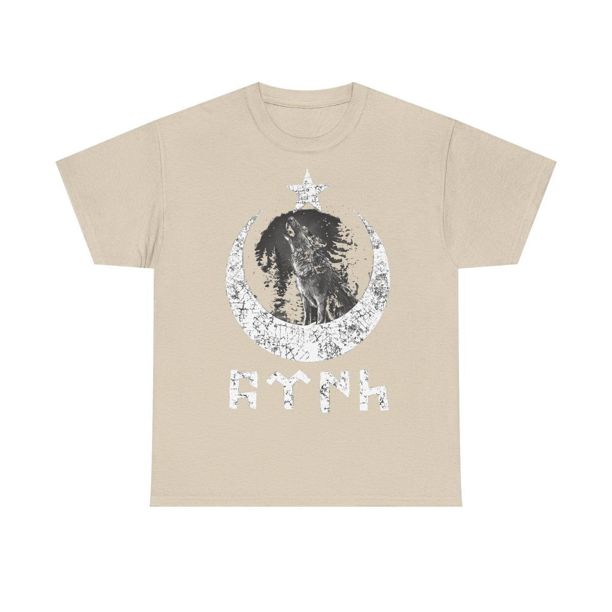 Leyenda Göktürk Turquía Orgullo Lobo Bozkurt Medianoche Idea de regalo - Camiseta unisex