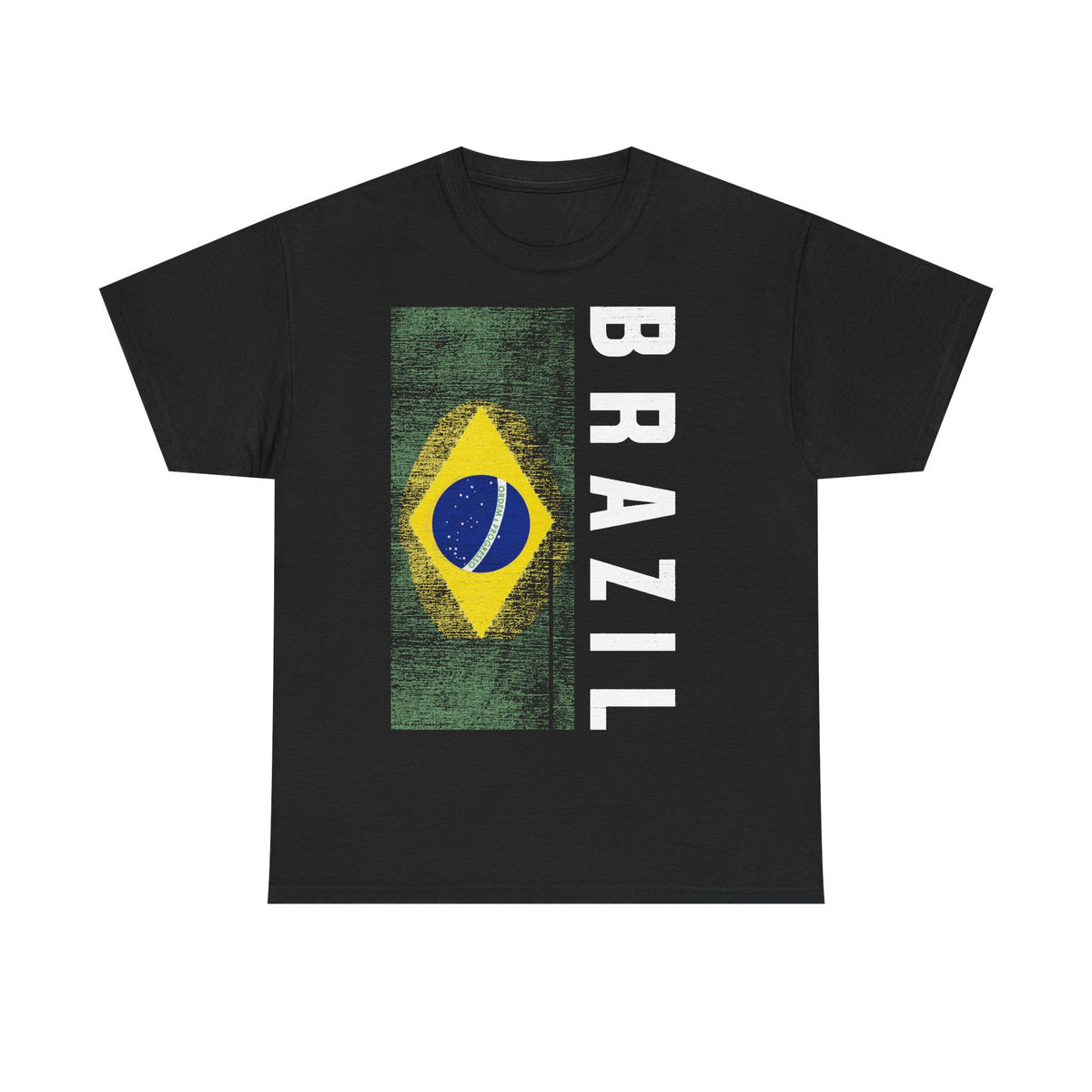 Brazil Brasilien Wappen Flagge Sport Fan Fußball Geschenkidee - Unisex T-Shirt