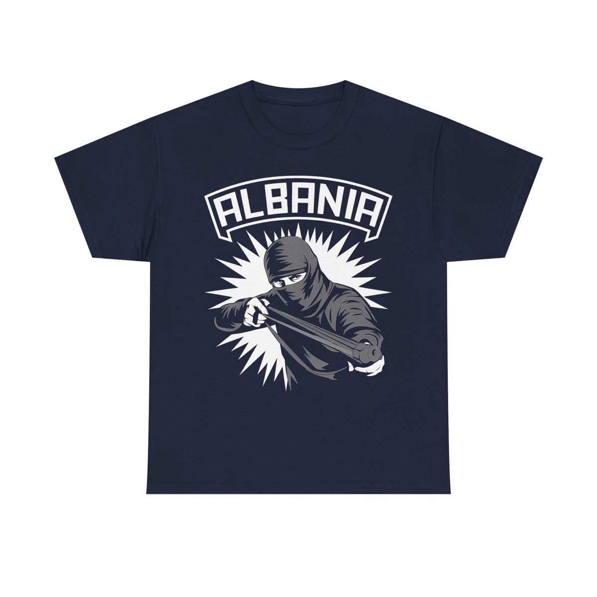 Albania Hooligan Wappen Shqiptar Flagge Adler Fußball Fan Sport - Unisex T Shirt