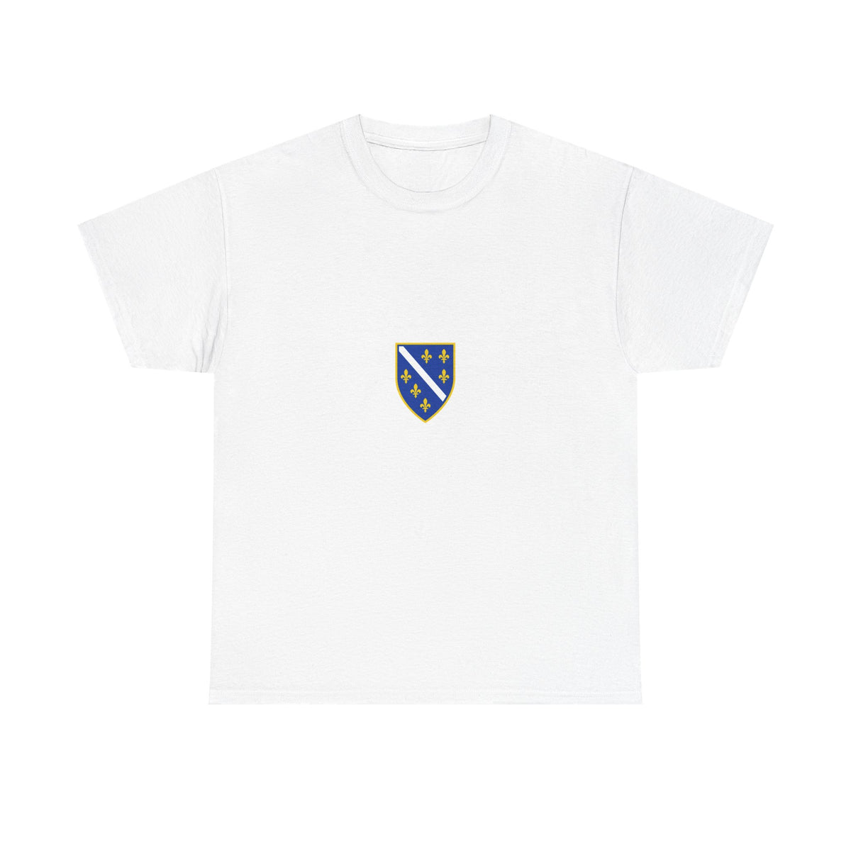 Bosnia Wappen Flagge Stolz Heimat Fußball fan Geschenkidee - Unisex T-Shirt