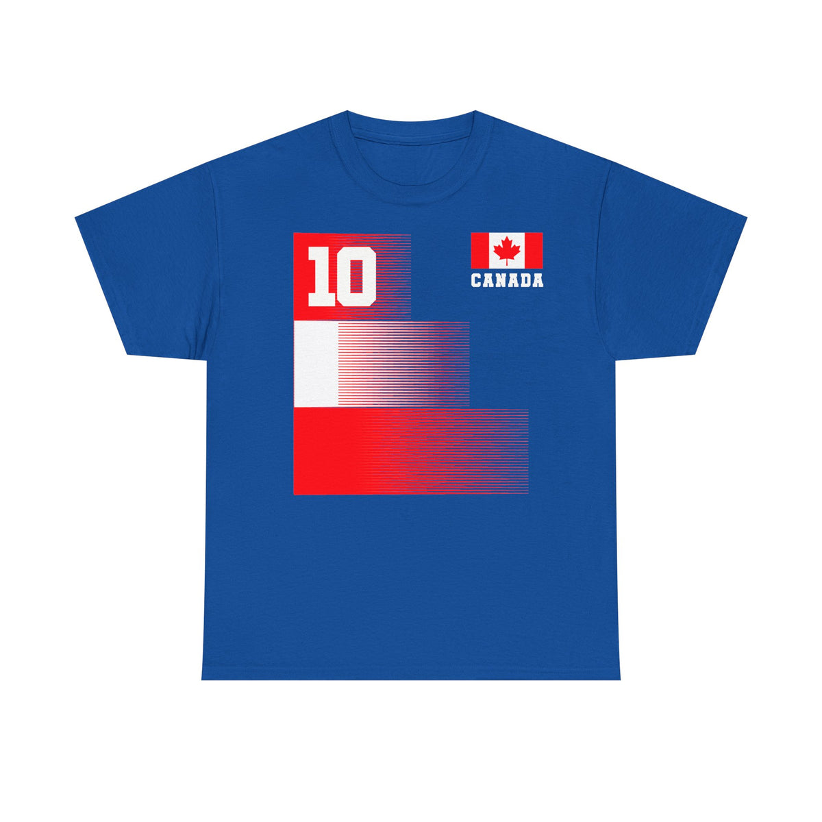 Canada Kanada Wappen Flagge Fan Sport Fußball Geschenkidee - Unisey T-Shirt