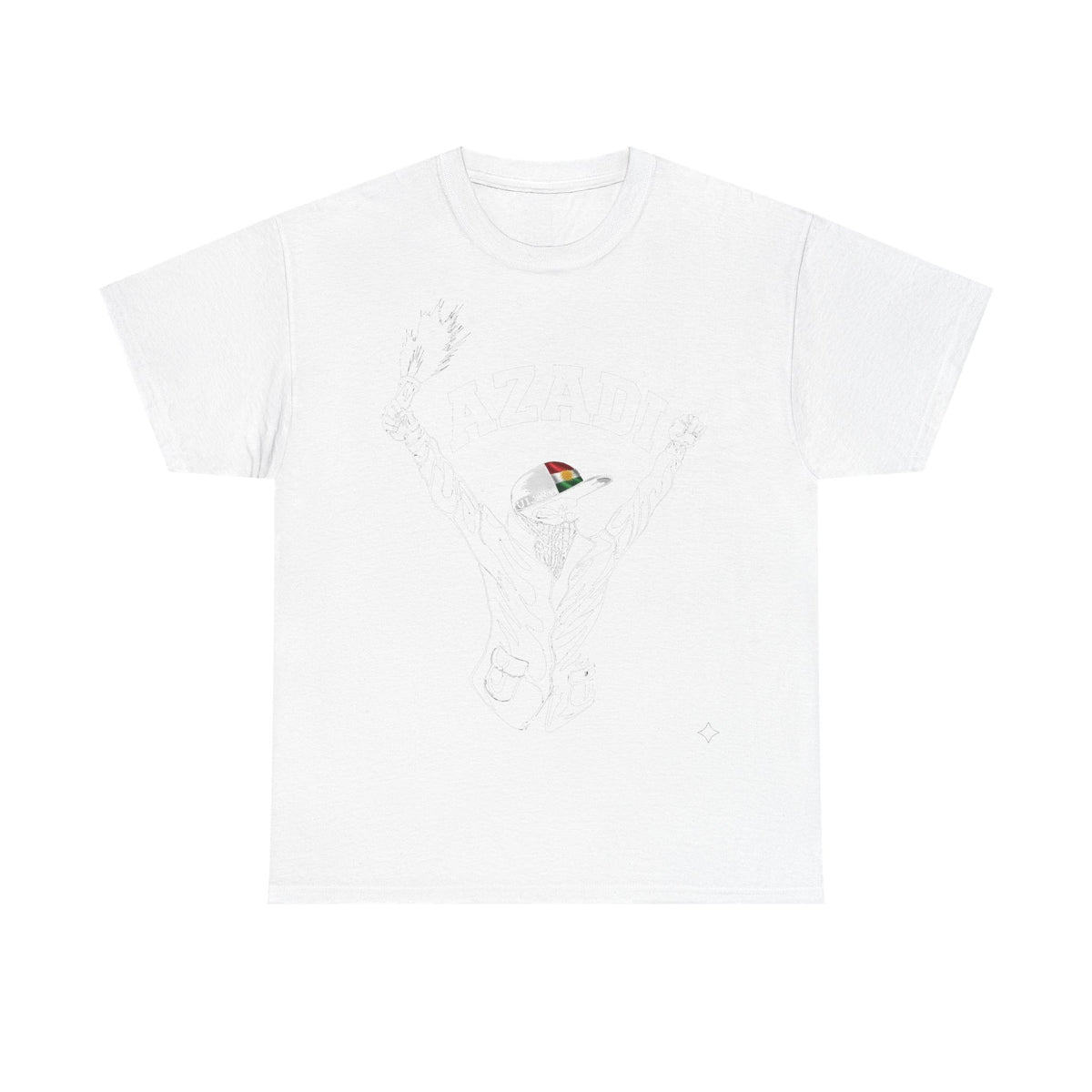 Hooligan Azadi Kurdistán Fútbol Deporte Aficionado Idea de regalo - Camiseta unisex