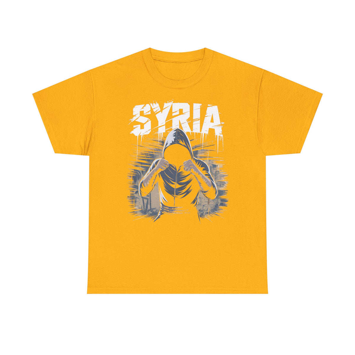 Syria Syrien Hooligan Wappen Flagge Heimat Sport Fußball Fan Geschenkidee - Unisex T-Shirt