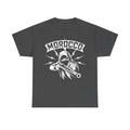 Marokko Hooligan Wappen Morocco Flagge Fußball Fan Sport FGeschenkidee - Unisex T-Shirt