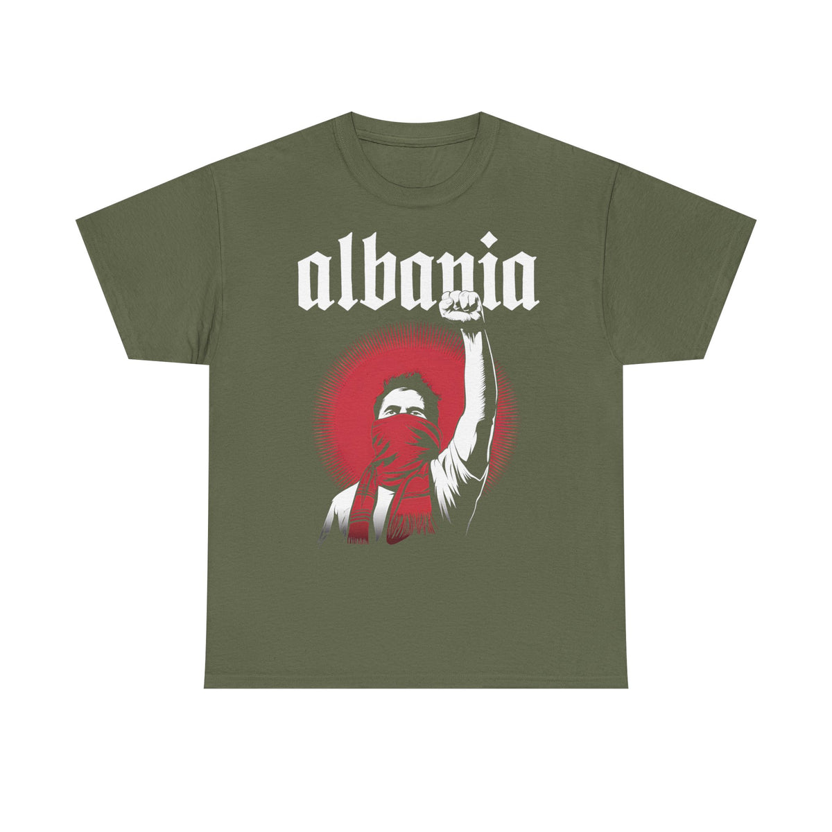 Albania Hooligan Wappen Shqiptar Flagge Adler Fußball Fan Sport - Unisex T Shirt