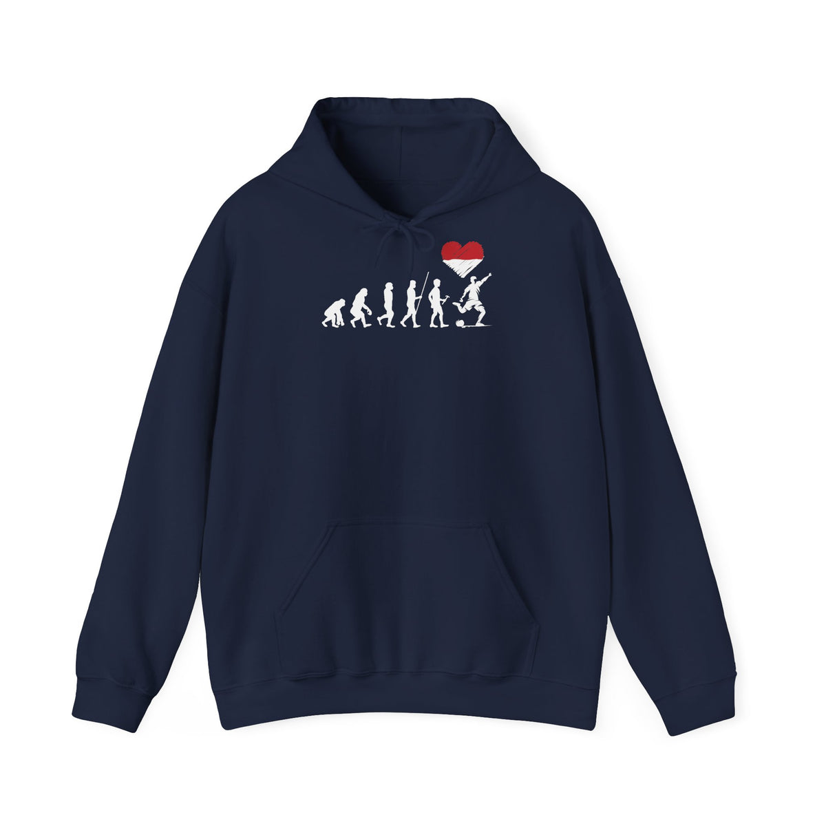 Stemma del Marocco Bandiera del Marocco Orgoglio Tifoso di calcio Sport Idea regalo - Felpa con cappuccio unisex