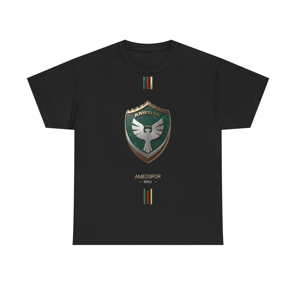 T-shirt unisexe pour fan de football kurde avec écusson Amedspor SK 1990