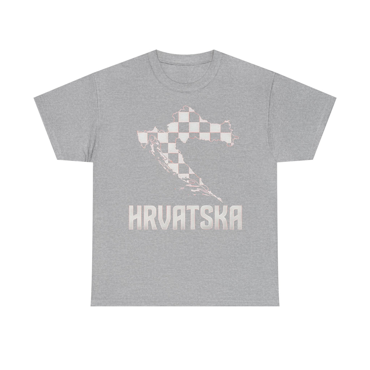 Hrvatska Croacia Bandera Escudo Fútbol Deporte Aficionado - Camiseta unisex