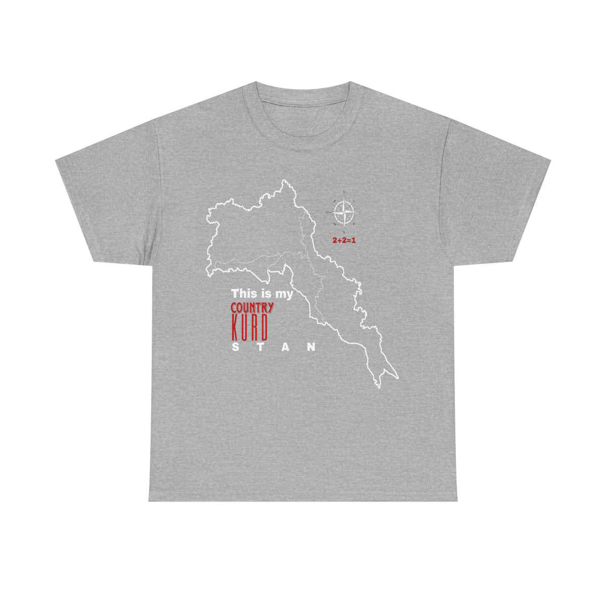 Kurdistán Contury Kurd Street Urban Azadi - Camiseta unisex