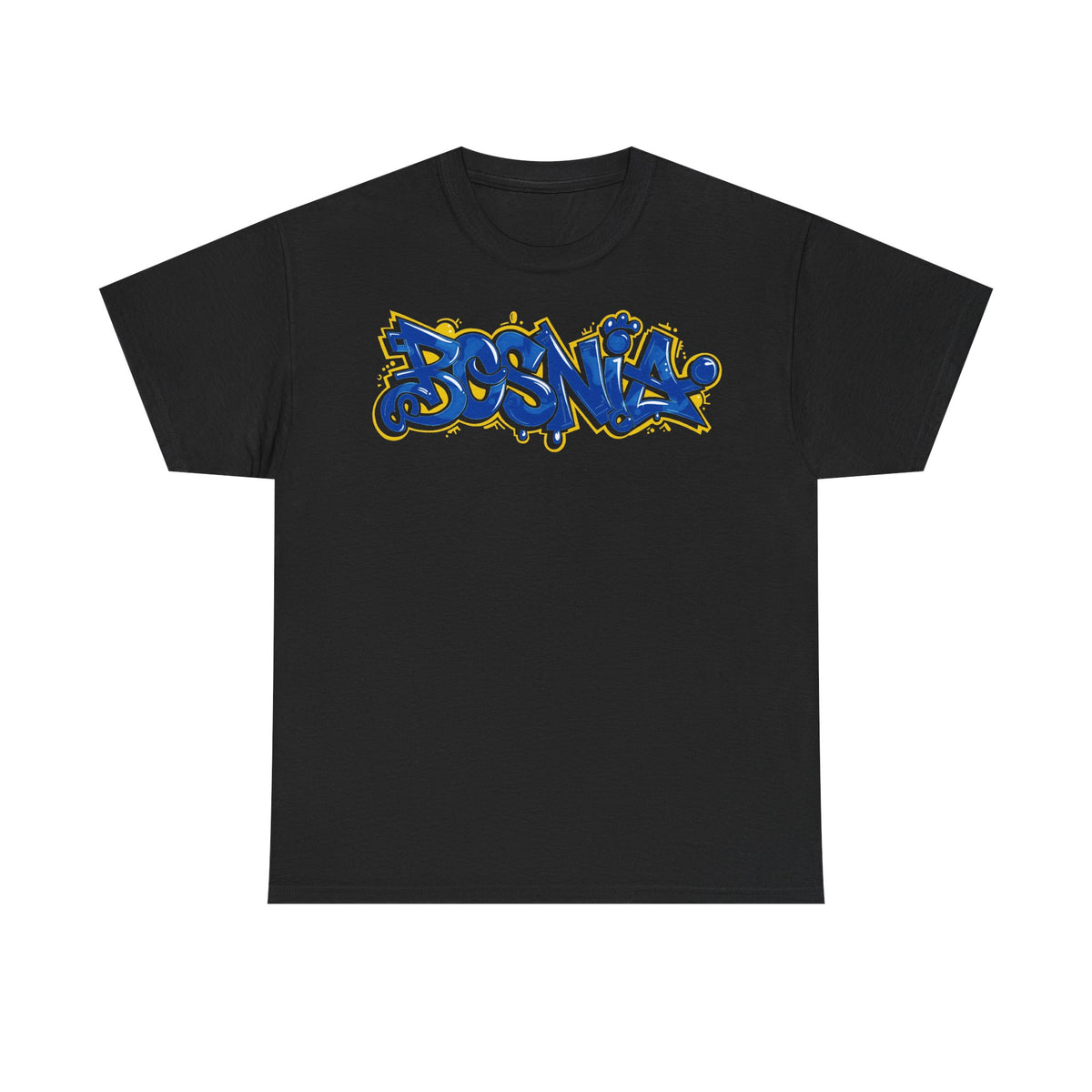 Bosnia escudo bandera orgullo patria aficionado al fútbol idea de regalo - Camiseta unisex