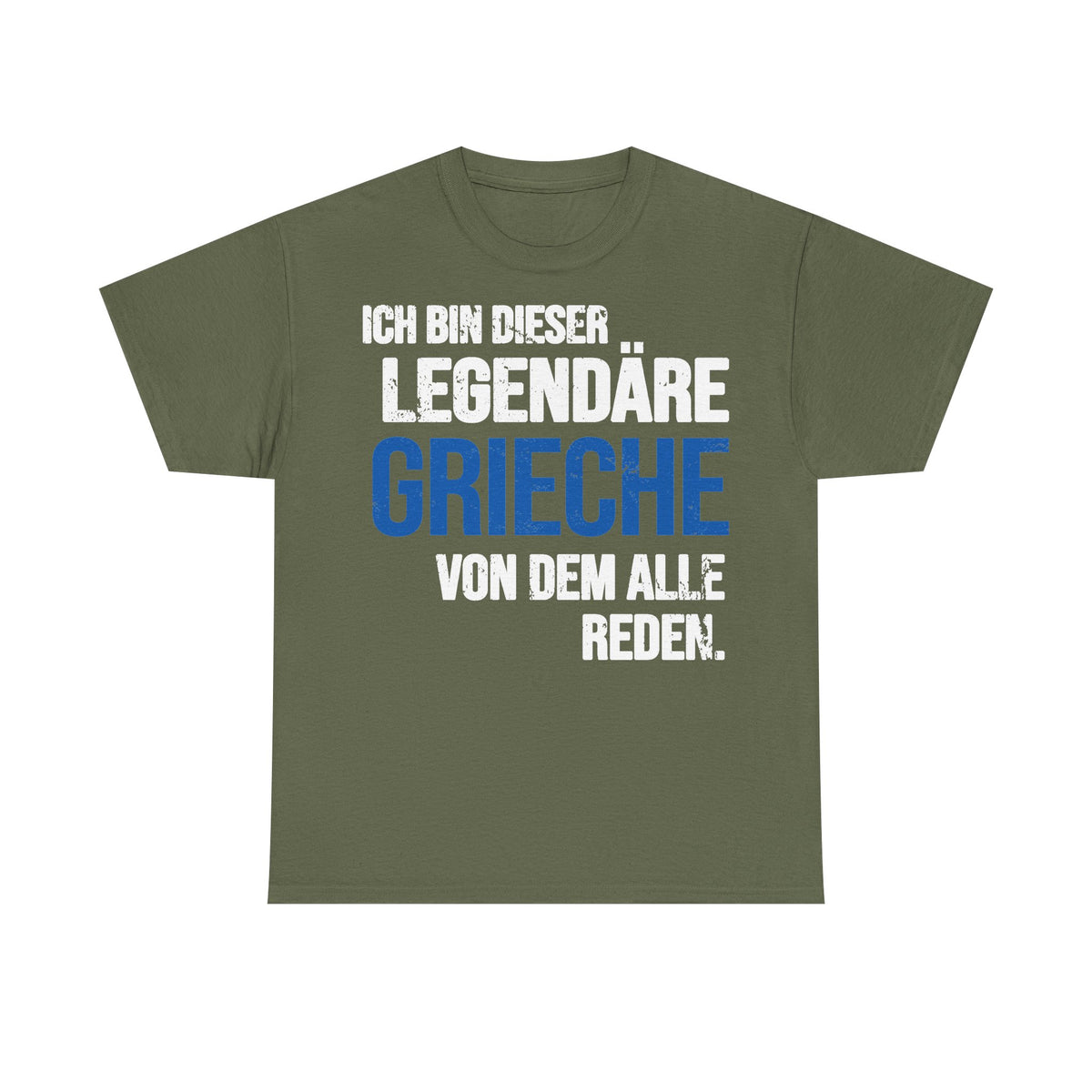 Grecia Grecia Bandera Escudo Patria Fútbol Deporte Aficionado Idea de regalo - Camiseta unisex