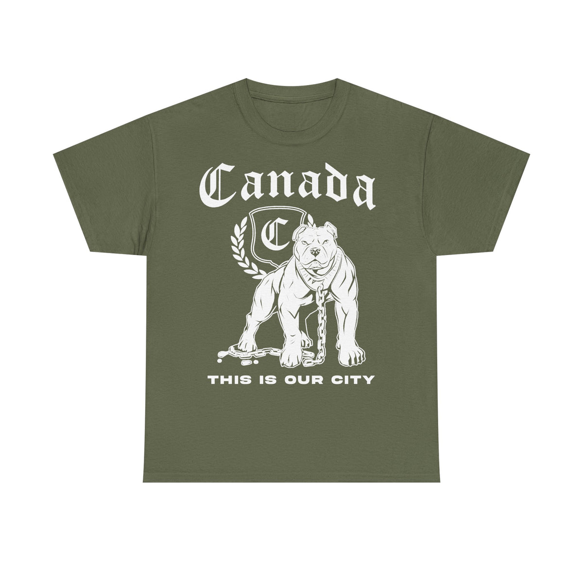 Canada Kanada Wappen Flagge Fan Sport Fußball Geschenkidee - Unisey T-Shirt