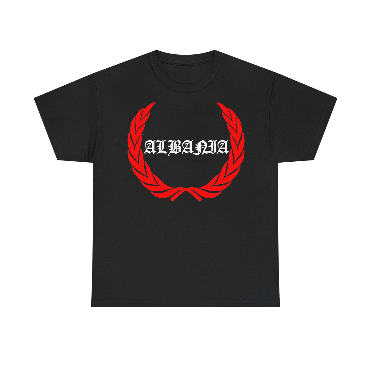 Albania Wappen Shqiptar Flagge Adler Fußball Fan Sport Unisex T Shirt