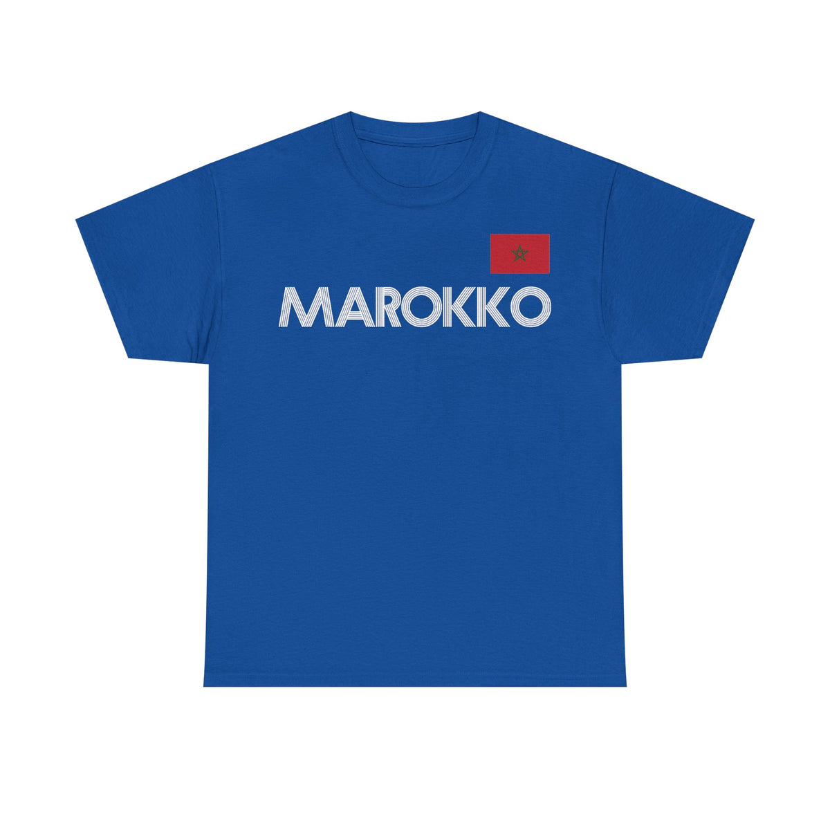 Marruecos Escudo Morocco Bandera Orgullo Fútbol Fan Deporte FIdea de regalo - Camiseta unisex