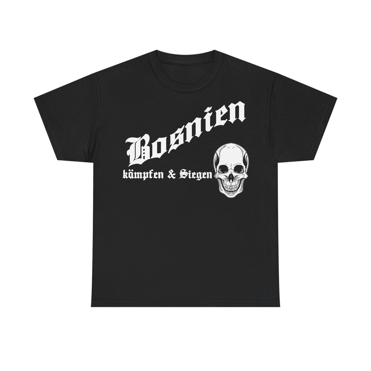 Bosnia Wappen Flagge Stolz Heimat Fußball fan Geschenkidee - Unisex T-Shirt