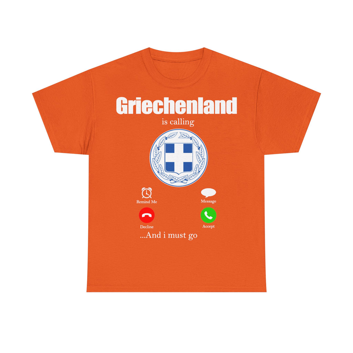 Grecia Grecia Bandera Escudo Patria Fútbol Deporte Aficionado Idea de regalo - Camiseta unisex