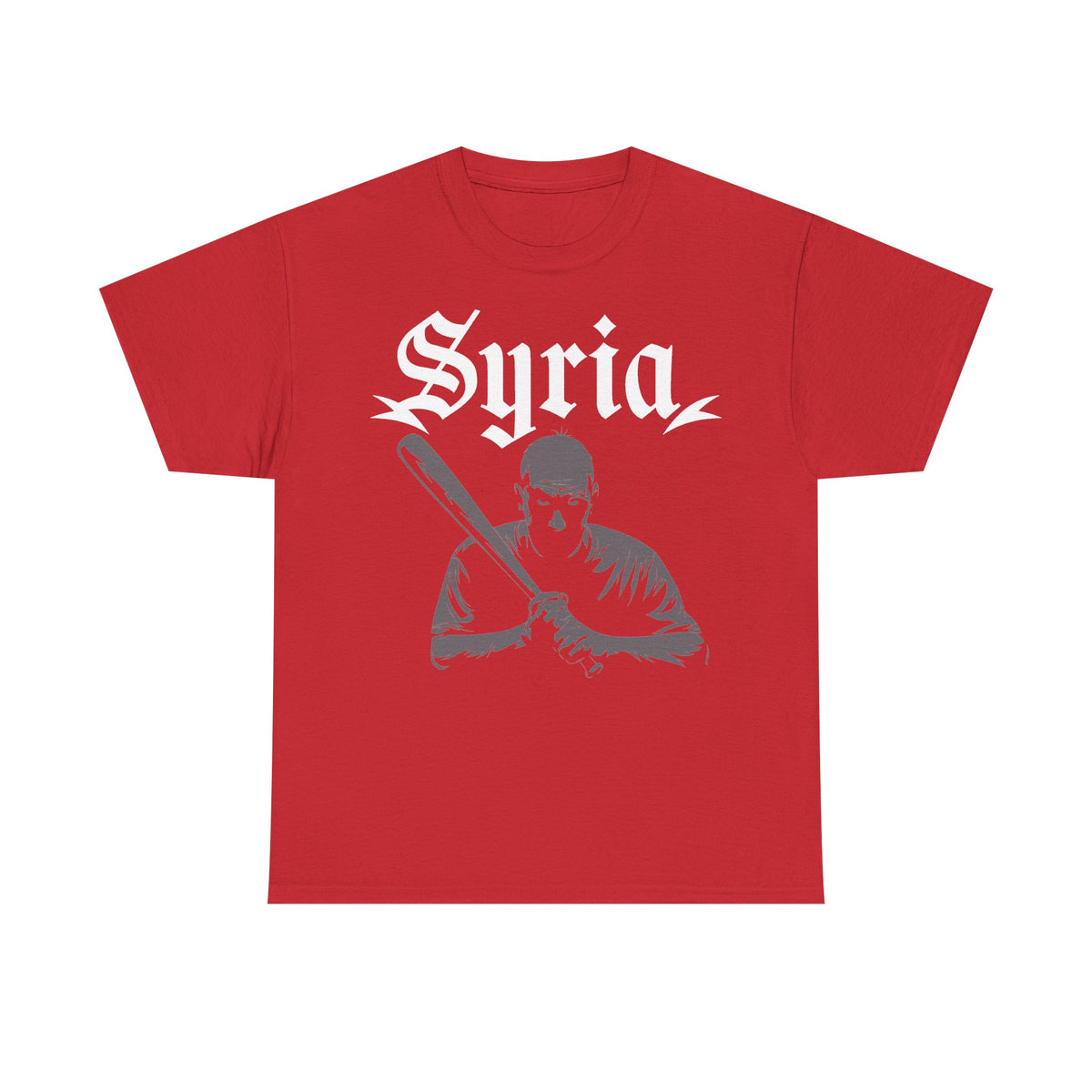 Syria Syrien Hooligan Wappen Flagge Heimat Sport Fußball Fan Geschenkidee - Unisex T-Shirt