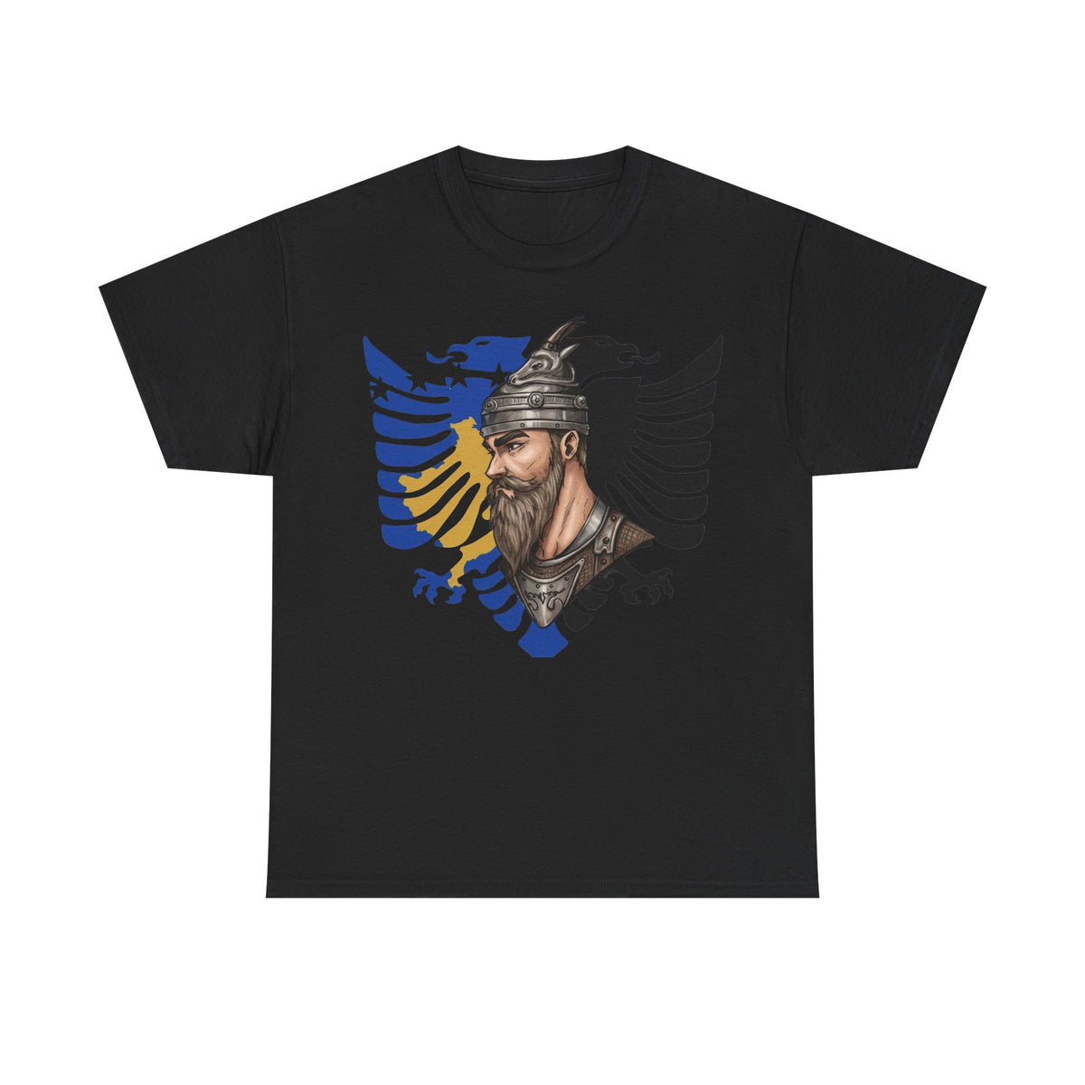 Leyenda de Skanderbeg Albania Kosovo Shqiptar Bandera Orgullo - Camiseta unisex